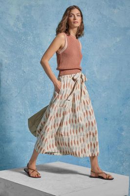 PA3264 ikat skirt
