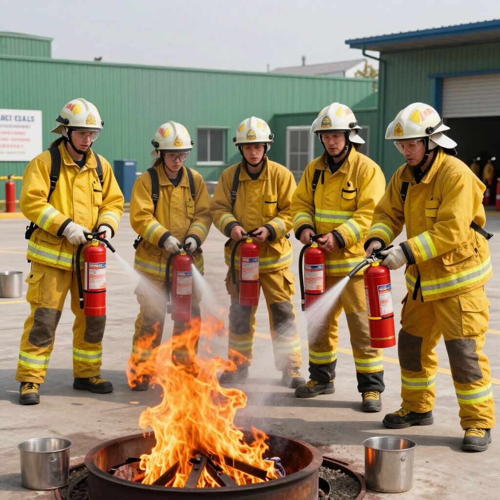 Corso di formazione prove pratiche per gli addetti antincendio dopo l'entrata in vigore del D.M. 02/09/2021