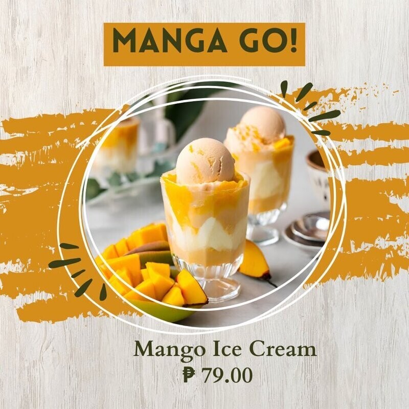 Mango Ice Cream