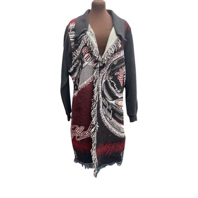 Vintage Tapestry Dale Earnhardt NASCAR Reworked Jacket