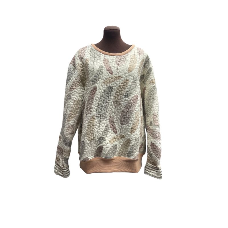 One-of-a-Kind Upcycled Quilted Blanket Pullover