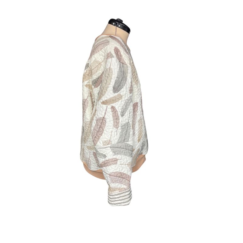 One-of-a-Kind Upcycled Quilted Blanket Pullover