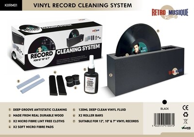 Vinyl Record Cleaning System
