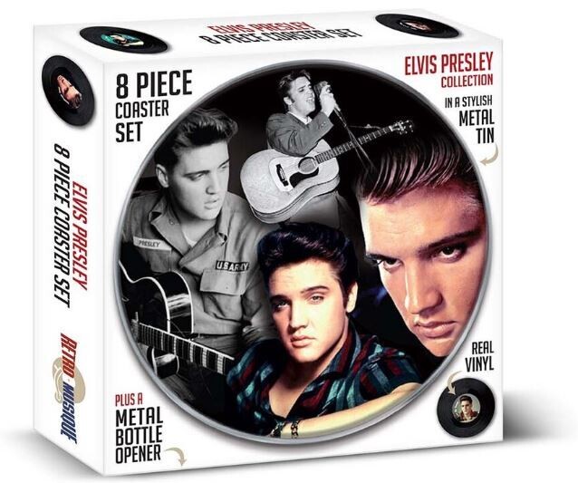 Elvis Presley 8 piece Coaster set
