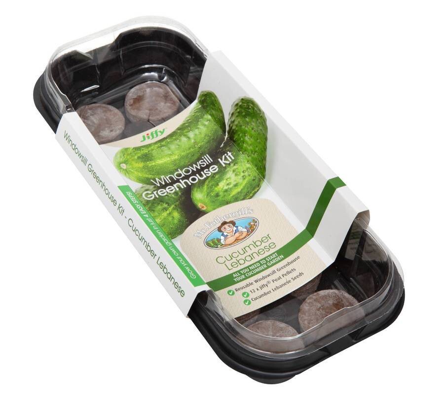 Windowsill Greenhouse Kit - Lebanese Cucumbers