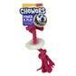 Yours Droolly Rope and Rawhide Rings 25cm