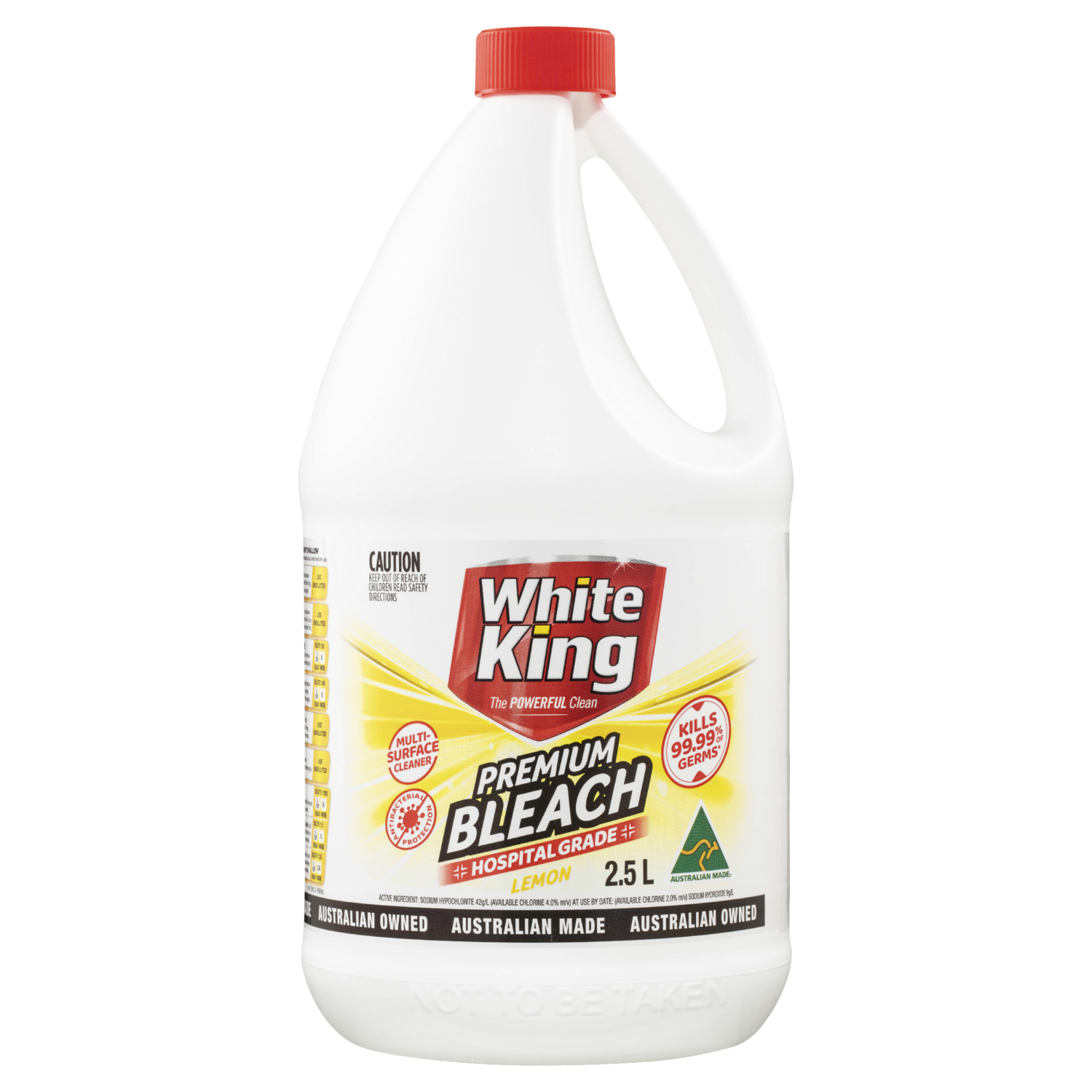 White King Bleach Lemon 2.5L