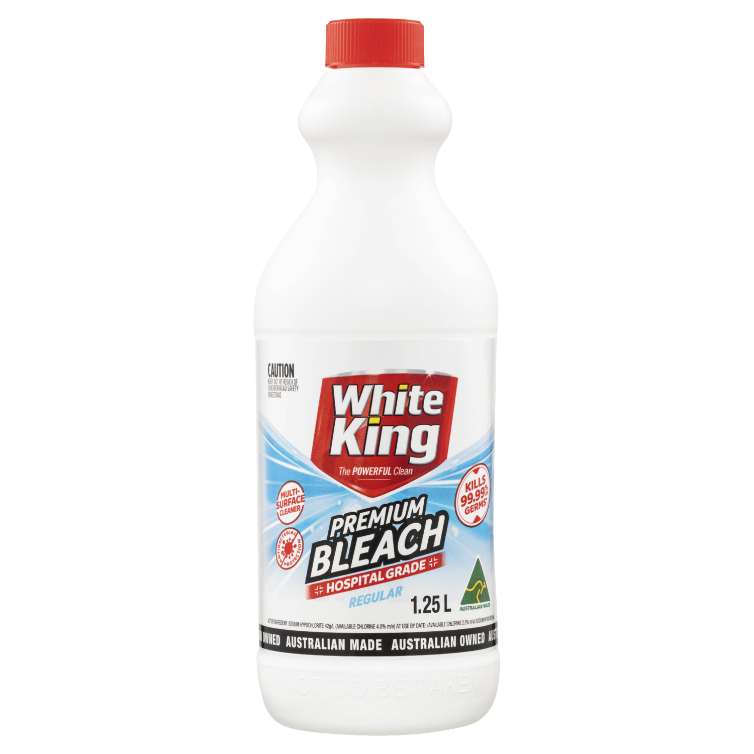 White King Bleach Regular 1.25L