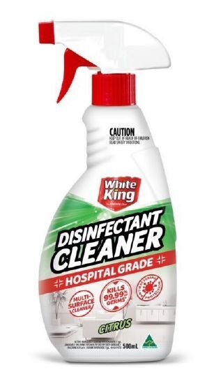 White King Disinfectant Spray Citrus 500ml