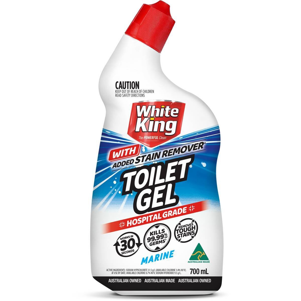 White King Marine Power Toilet Cleaner Gel | 700mL