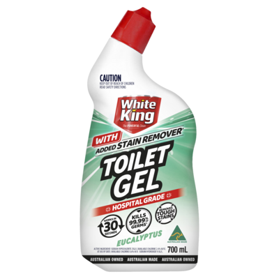 White King Eucalyptus Power Toilet Cleaner Gel | 700mL