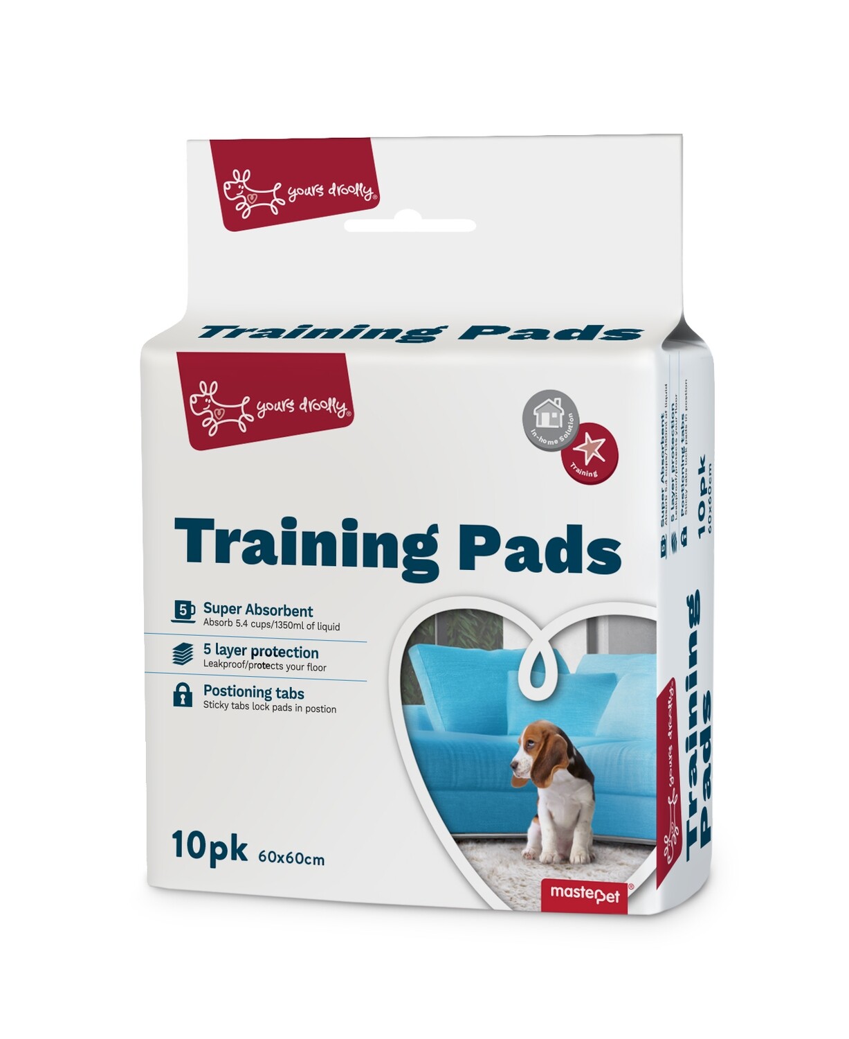Yours Droolly Toilet Training Pads - 10 Pack