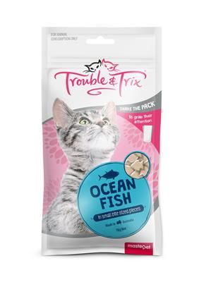 Trouble and Trix Cat Treat Ocean Fish