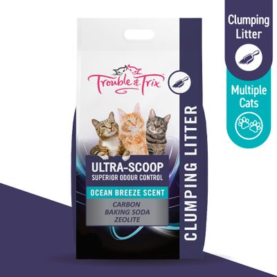 Trouble &amp; Trix Ultra-Scoop Clumping Litter 10L