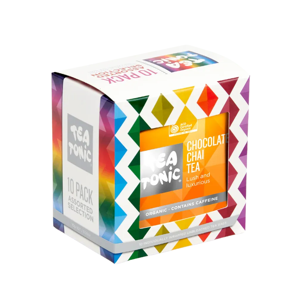 Tea Tonic - 10 Pack Colourful Selection Box