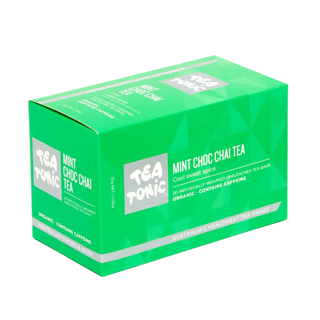 Tea Tonic - Mint Choc Chai Tea - Box 20 Teabags
