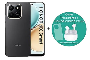 Honor 400 smart Case Gold cuffie wireless incluse