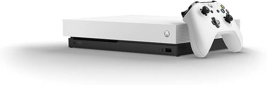 X Box One X white