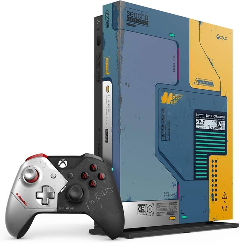 X Box One X "Cyberpunk" Edition