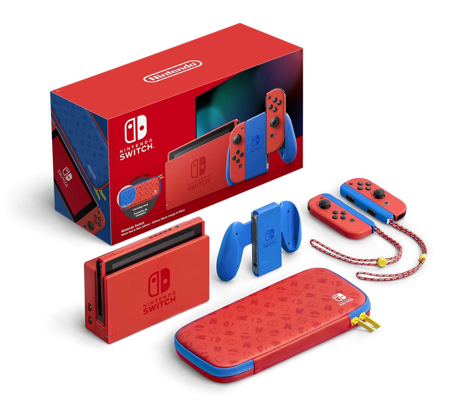 Nintendo Switch "Mario Red &amp; Blue" Edition 32Gb
