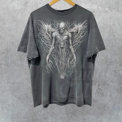 Dark Art Vintage Horror Graphic Shirt, Horror Goth Aesthetic Tee, Dark Academia Shirt, Monster Shirt, Black Shirt