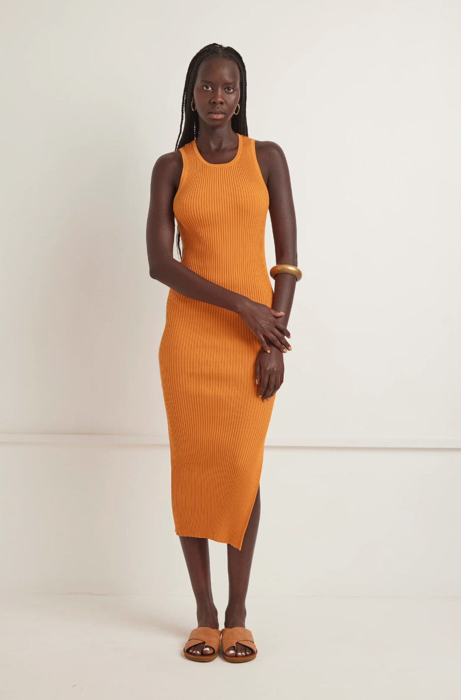 Grasslands Halter Dress