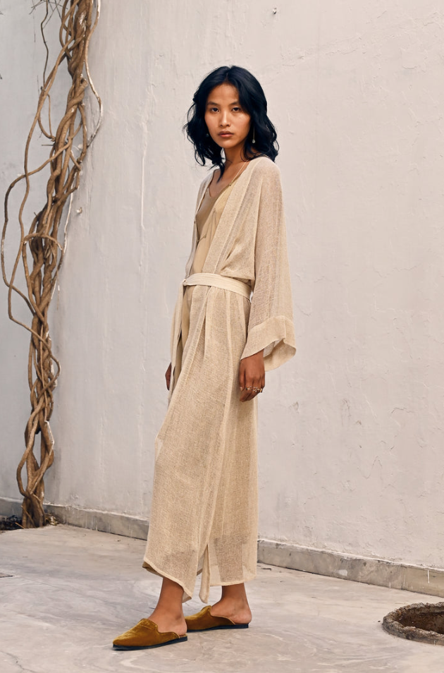 Hewa Kimono - Ivory