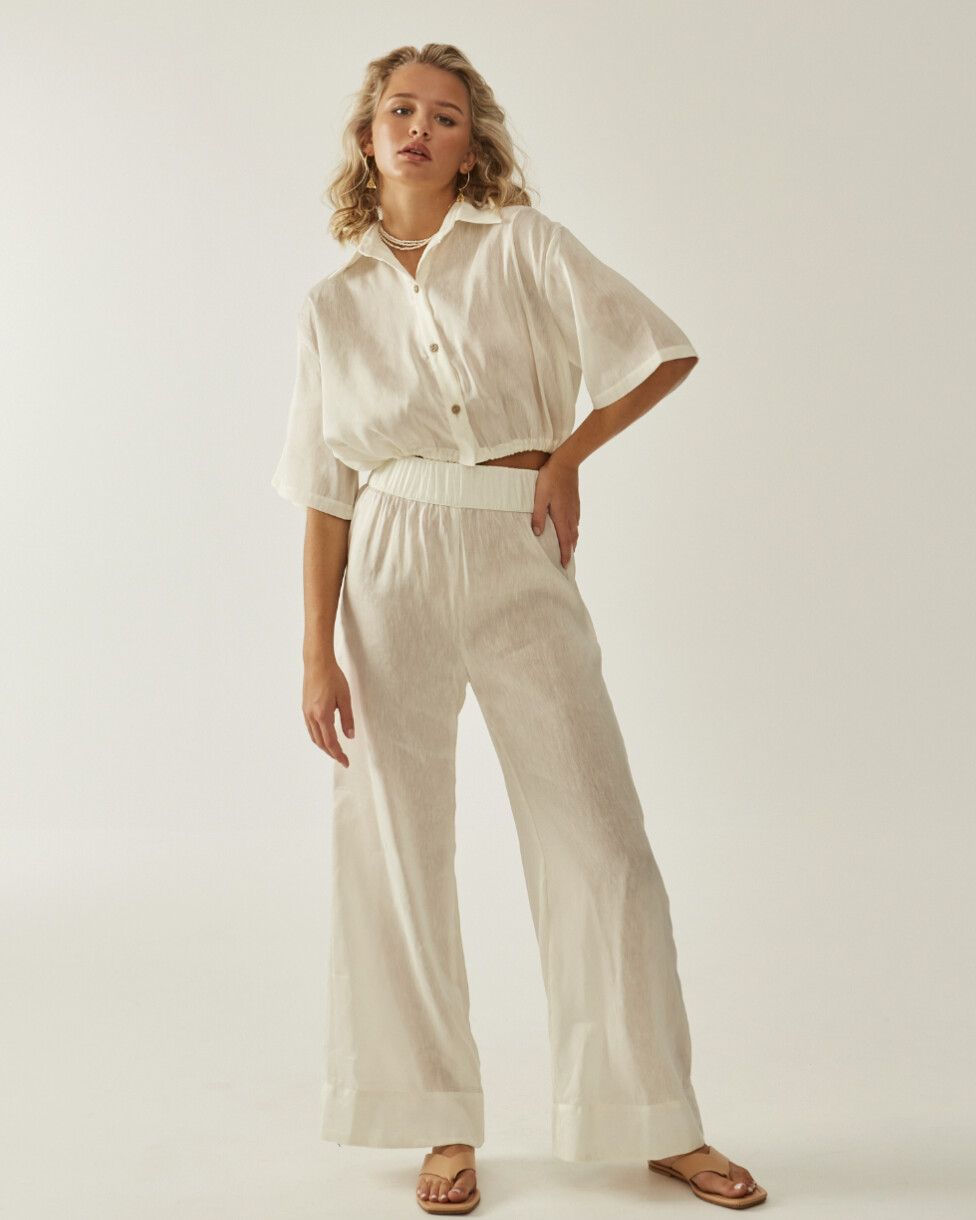 Timothea Shirt - Ecru