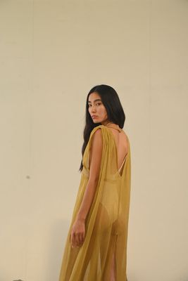 Jala Dress - Dark Gold