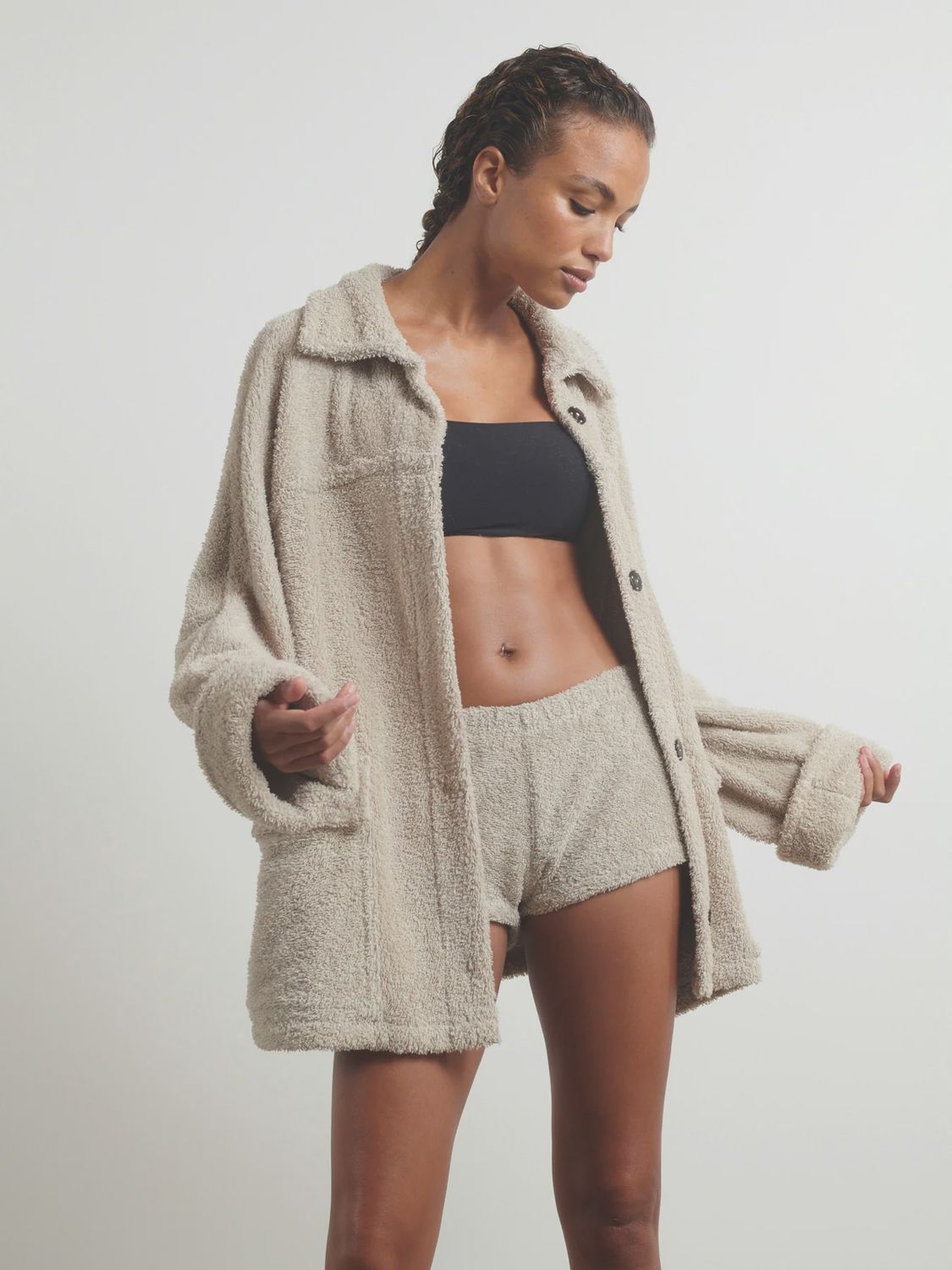 The Mini Shorts - Linen