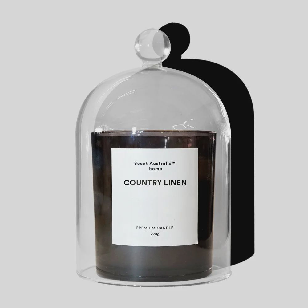 Country Linen Candle