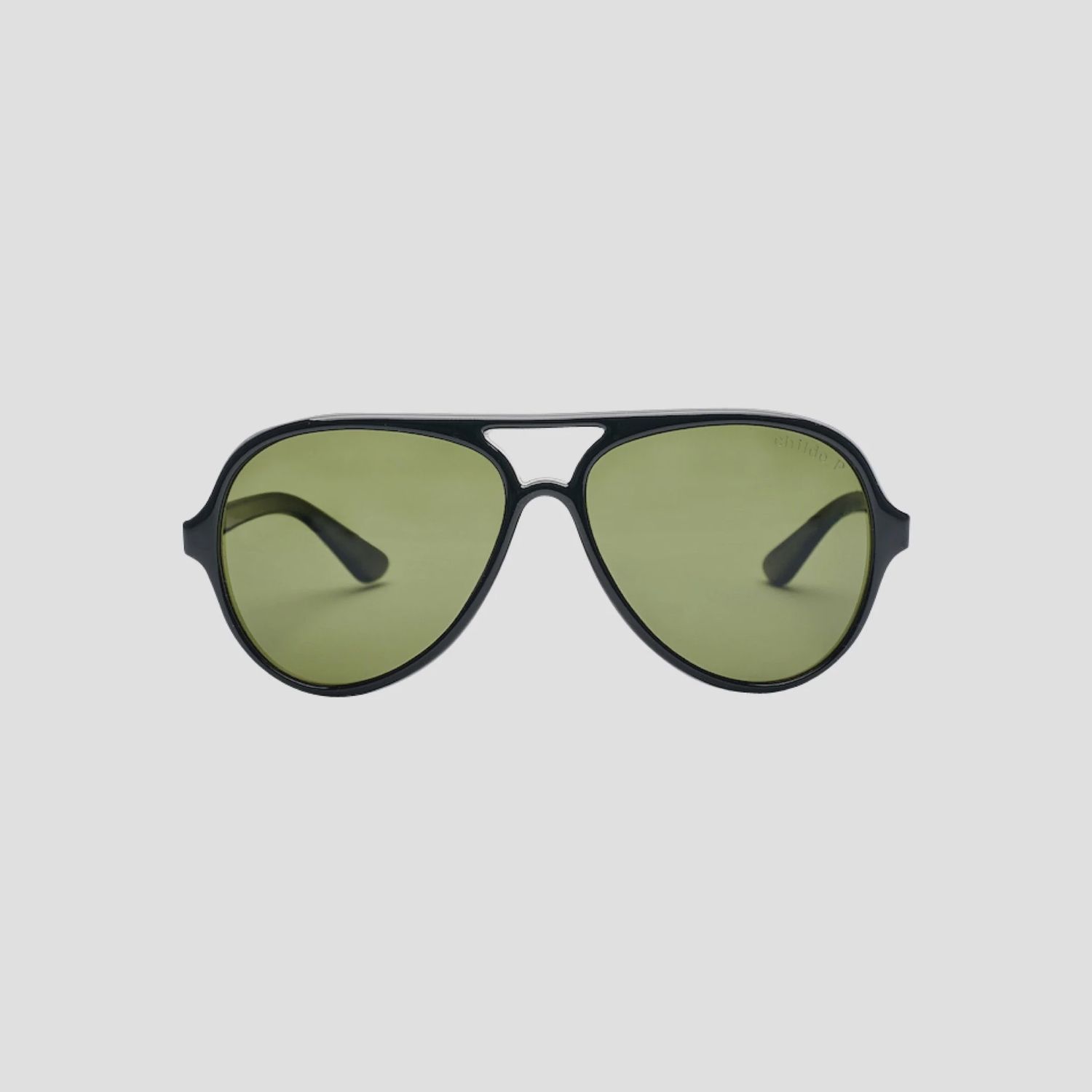 Delete - Gloss Black/Green Polarised Lens