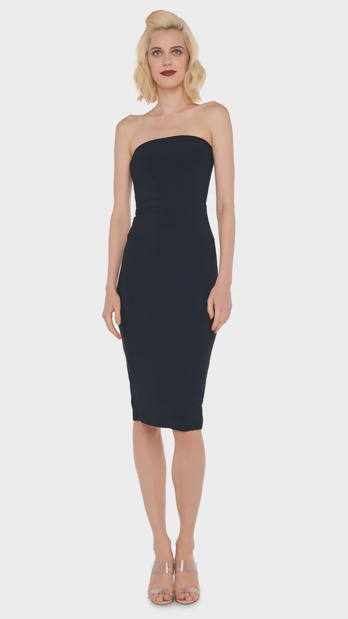 Strapless Dress to Knee