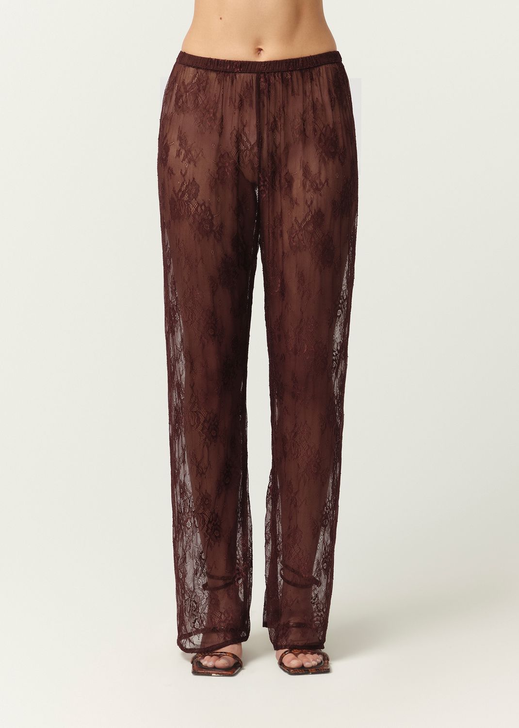 Chocolate Lace Pant