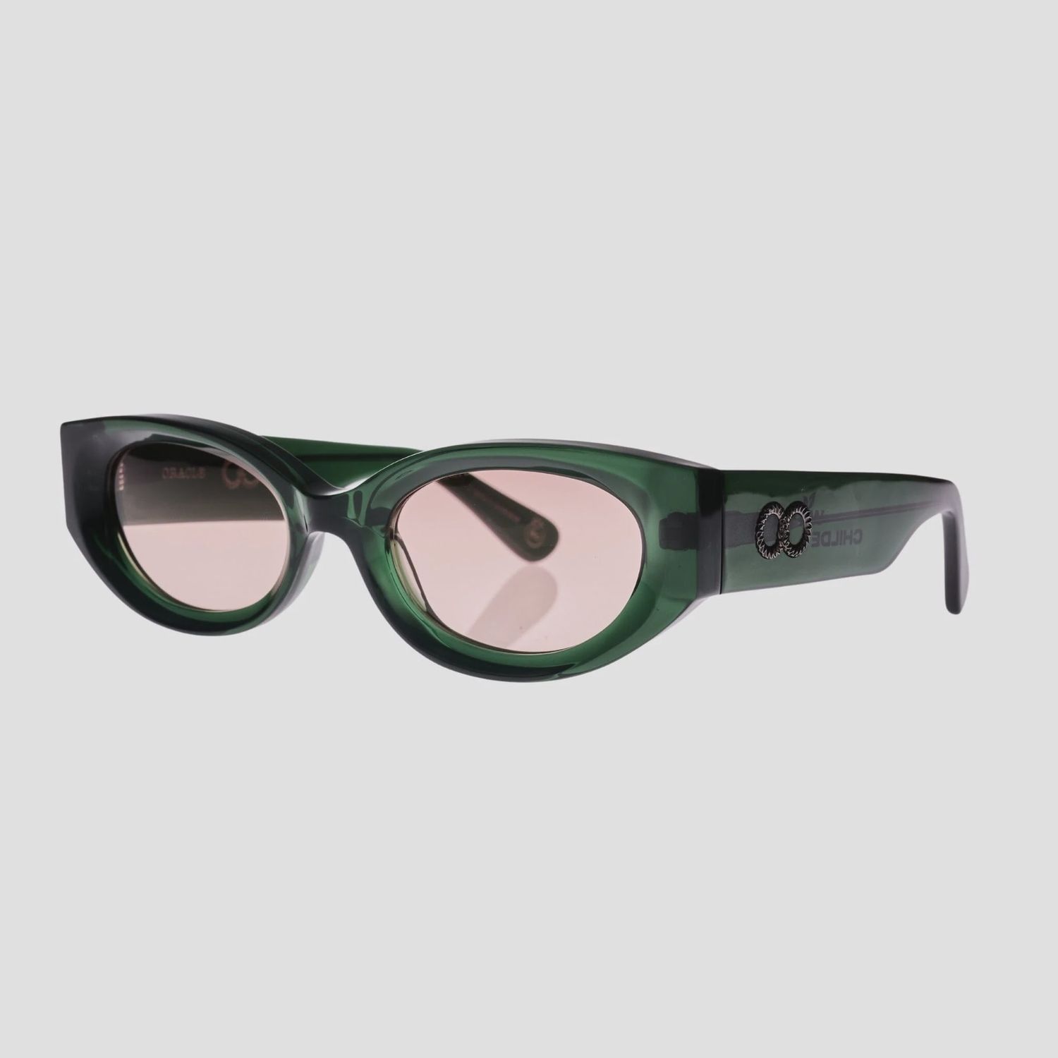 Oracle - Translucent Green/Rose Gradient Bio Lens