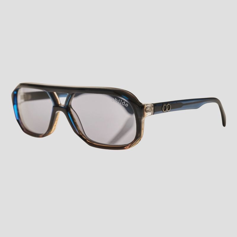 Audio - Sunset Blue Gradient/Grey Bio Lens