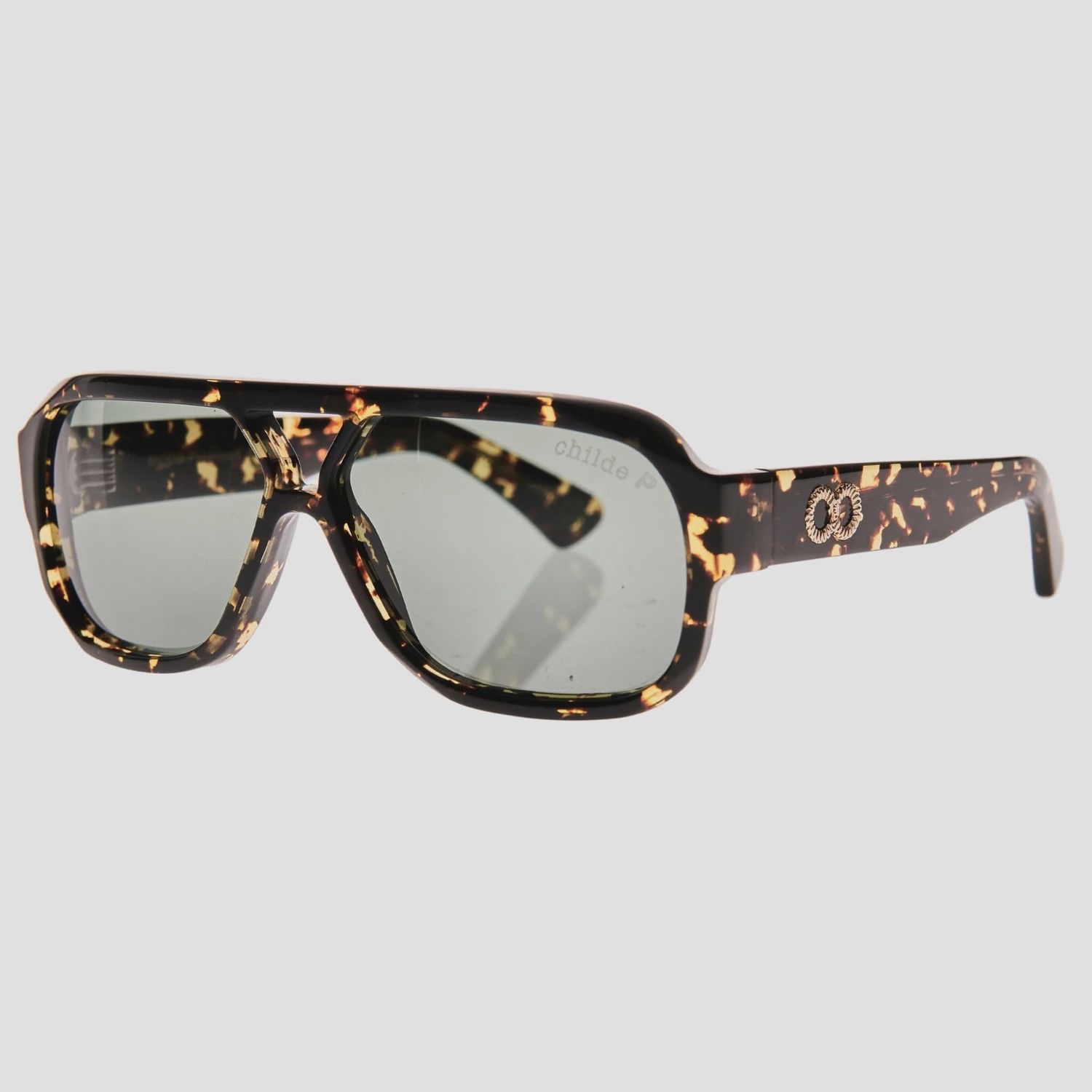 Mood - Gloss Tort/Green Polarised Lens