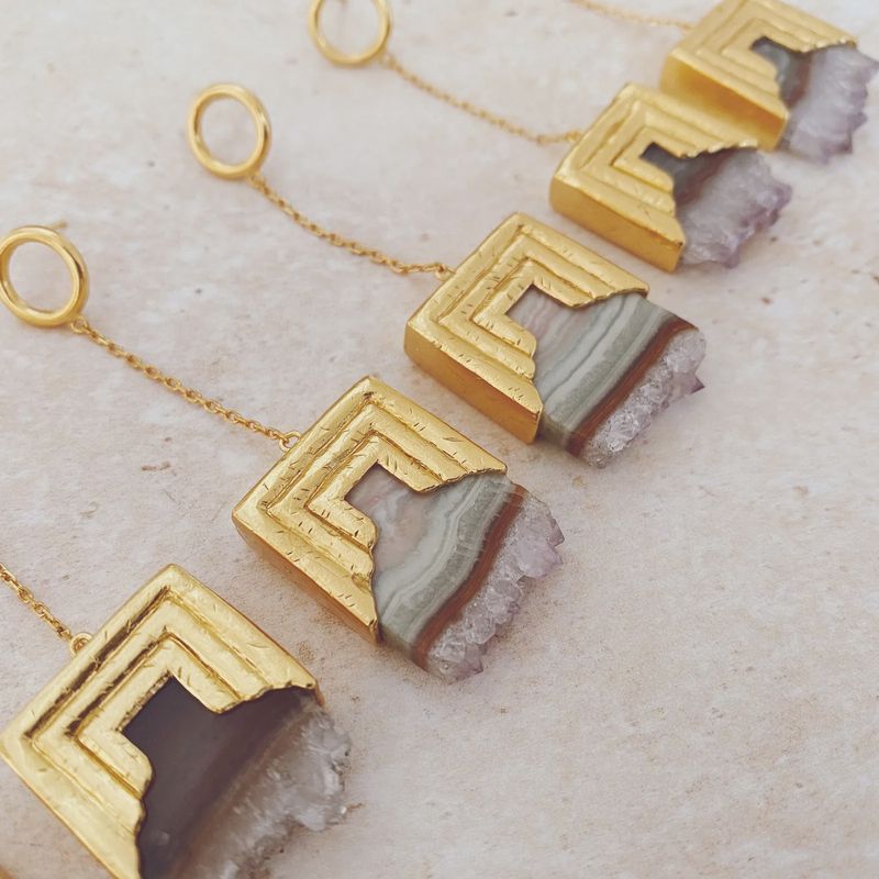 Pool of A Thousand Colours Earrings