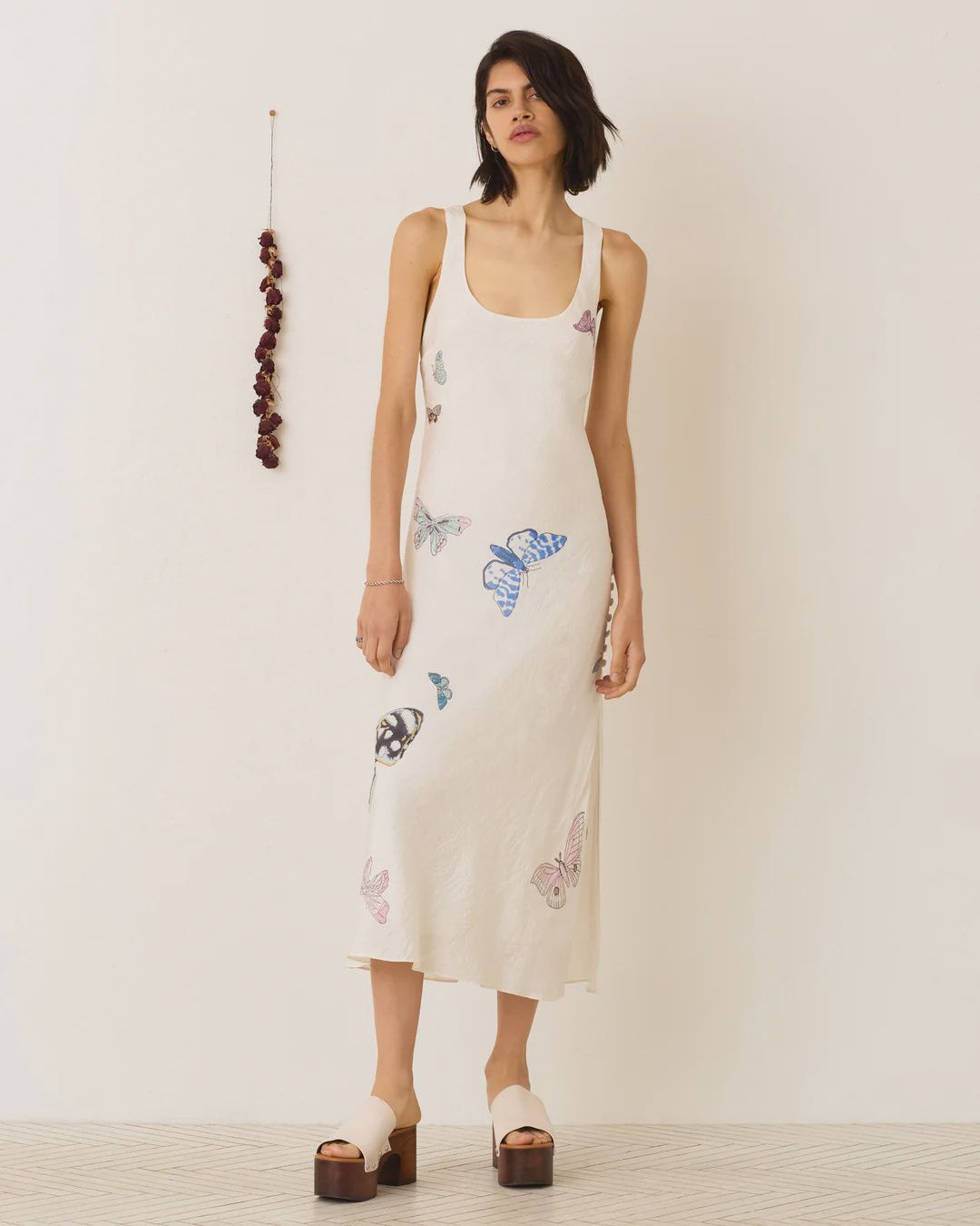 Adele Butterfly Garden Dress