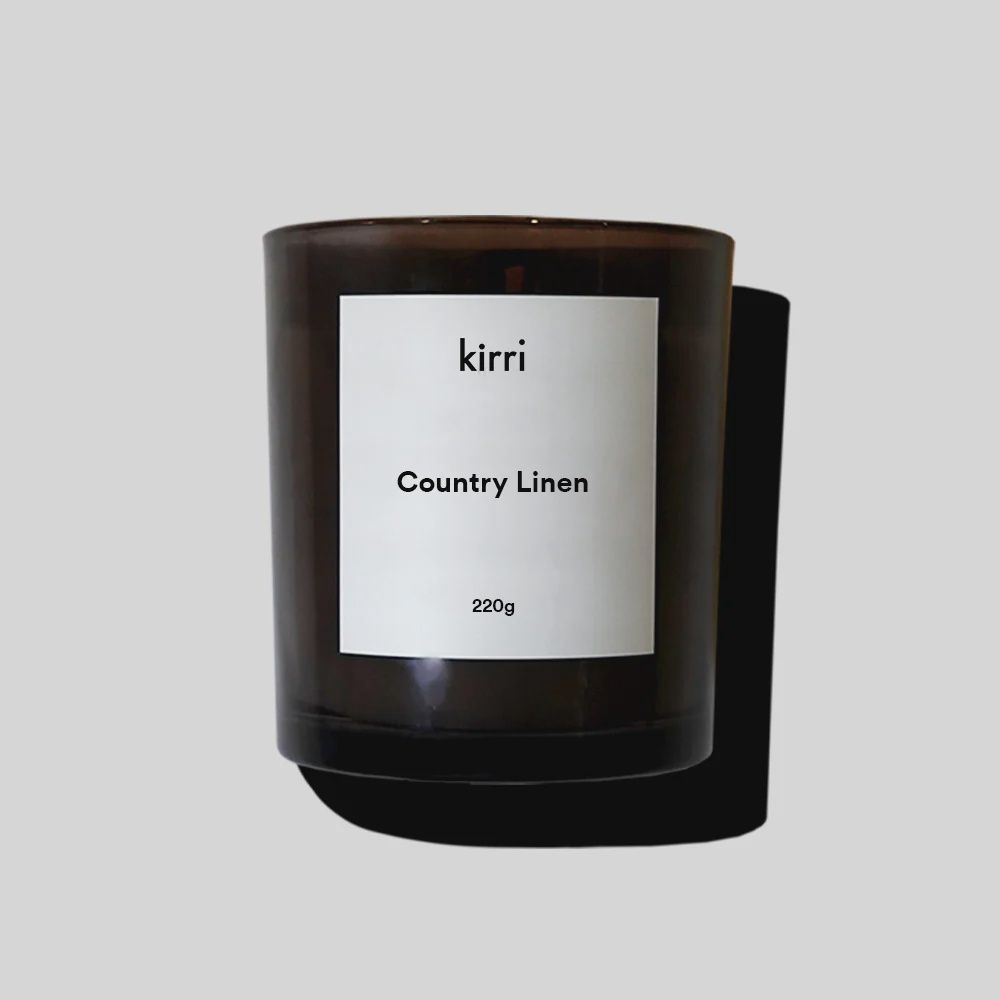 Country Linen Candle