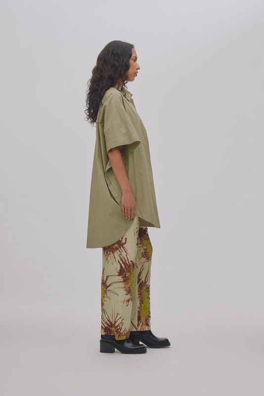 Berta Shirt Dress - Vertiver