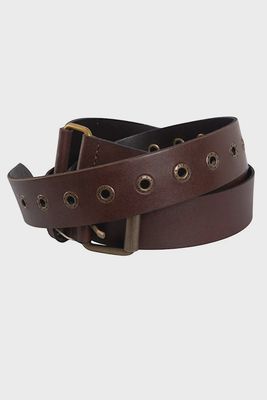 Lasso Belt - Chocolate/Brass