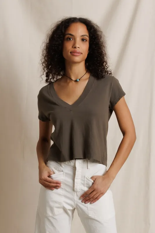 Alanis Tee - Dark Olive