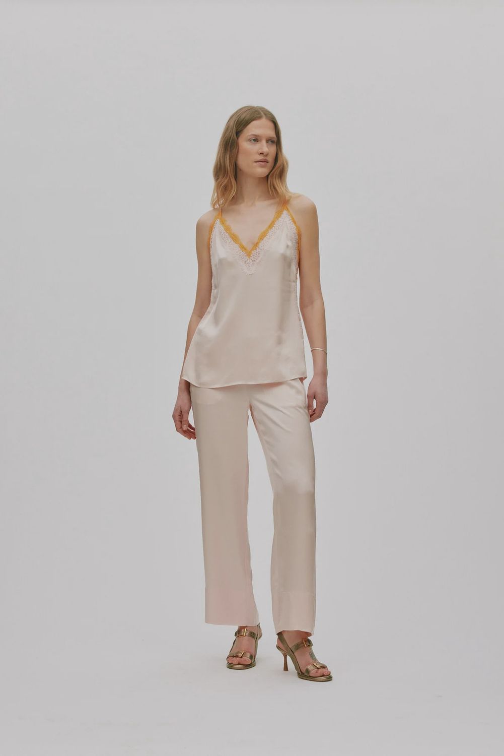Soho Camisol Top - Light Rose