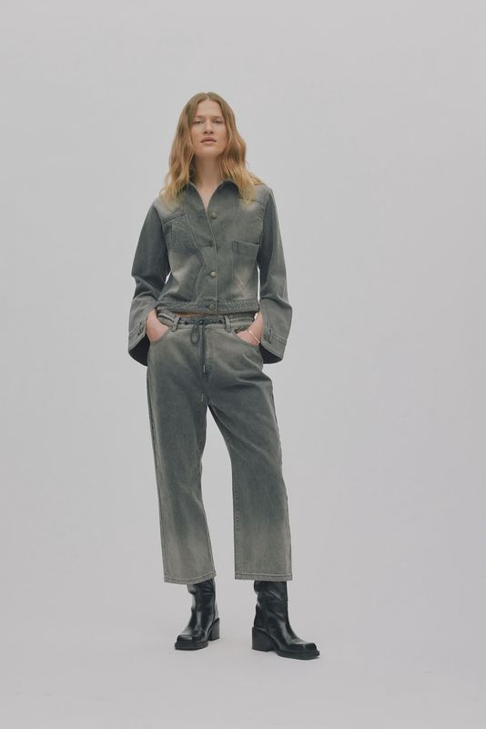 Janny Jacket - Washed Grey