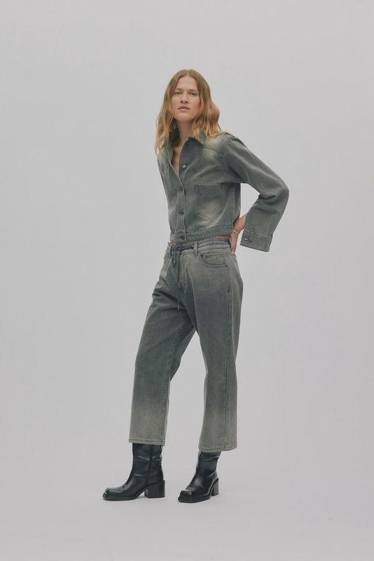 Janny Jacket - Washed Grey
