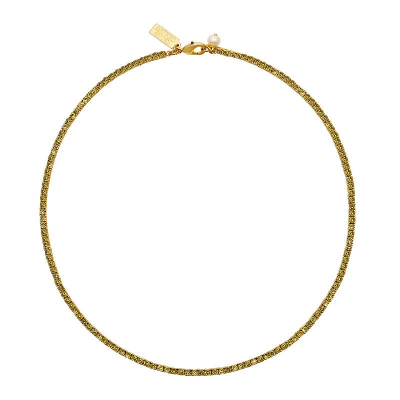 Tennis Olive Choker