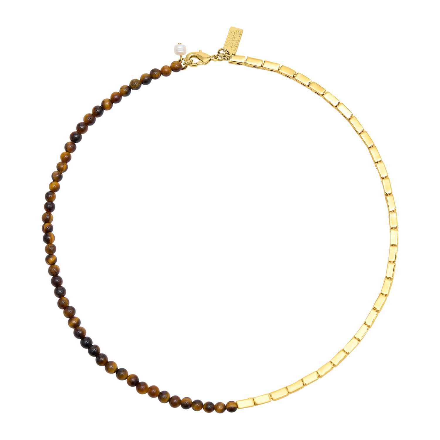Los Angeles Choker Duo - Tiger's Eye