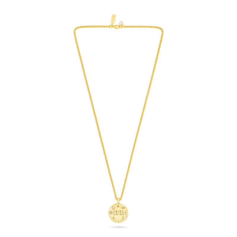 Lucky Amulett Pendant Necklace - 11:11