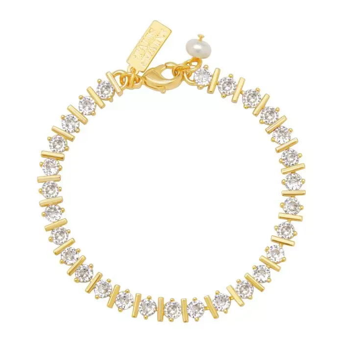 Straight Rigged Tennis Bracelet